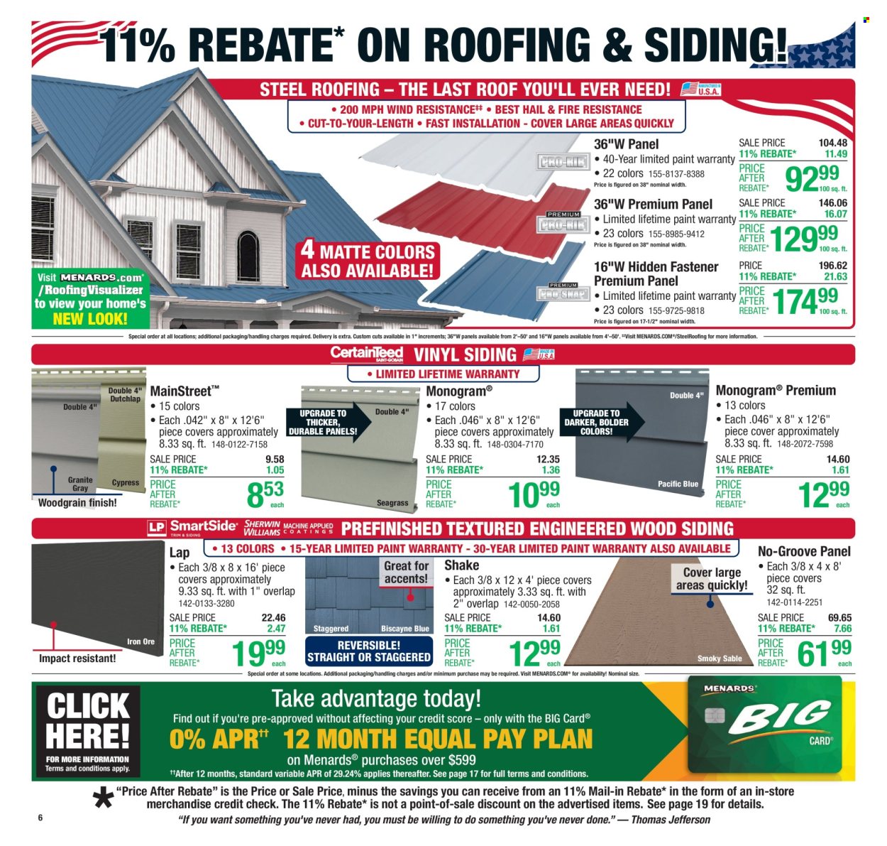 Menards ad - 05/15/2025 - 05/26/2025. Page 9