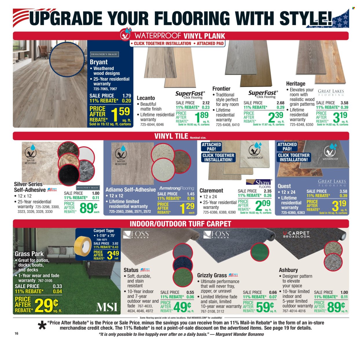 Menards ad - 05/15/2025 - 05/26/2025. Page 25