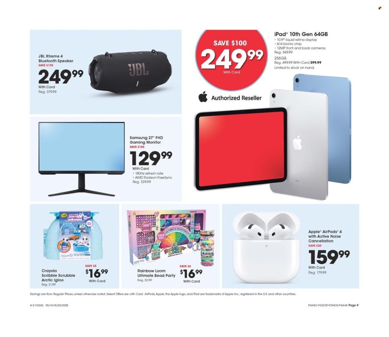 Fred Meyer ad - 05/14/2025 - 05/20/2025. Page 9