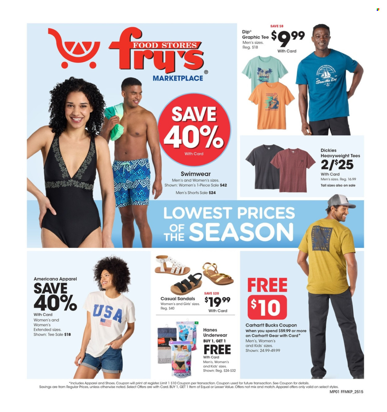 Fry’s ad - 05/14/2025 - 05/20/2025. Page 1