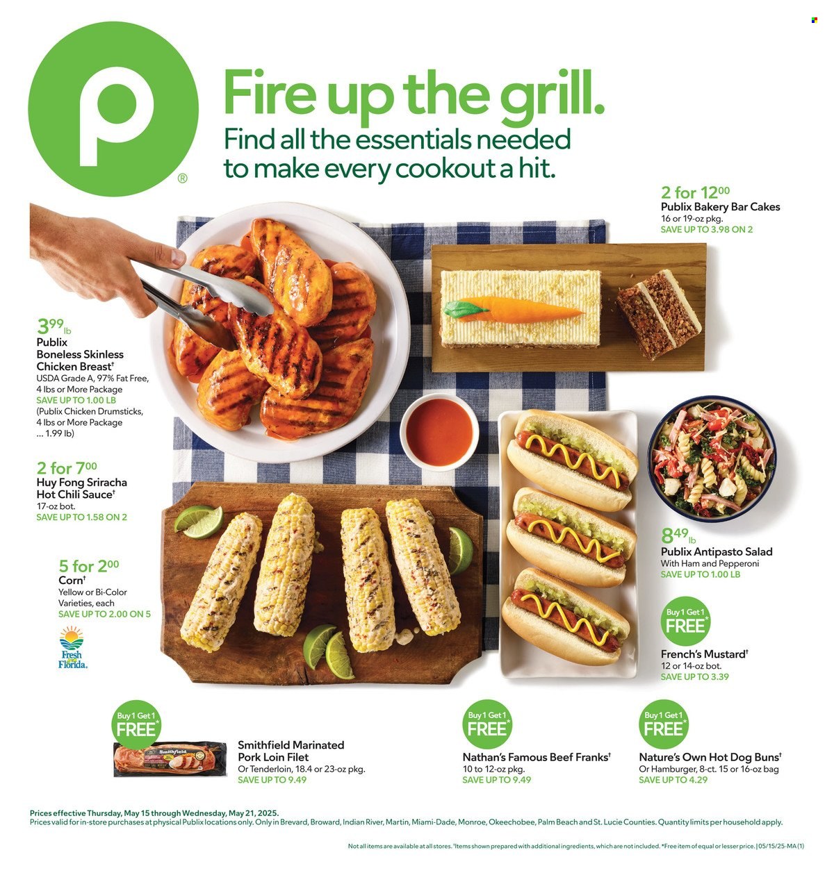 Publix ad - 05/15/2025 - 05/21/2025. Page 1
