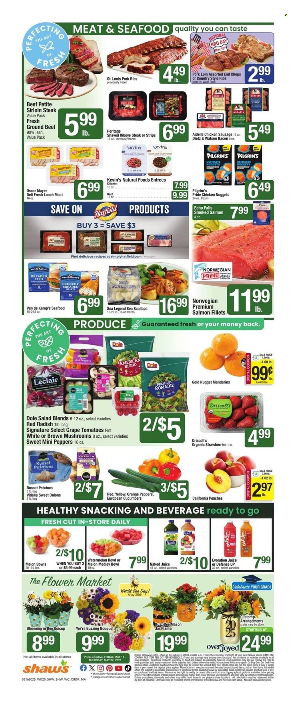 Shaw’s ad - 05/16/2025 - 05/22/2025. Page 4