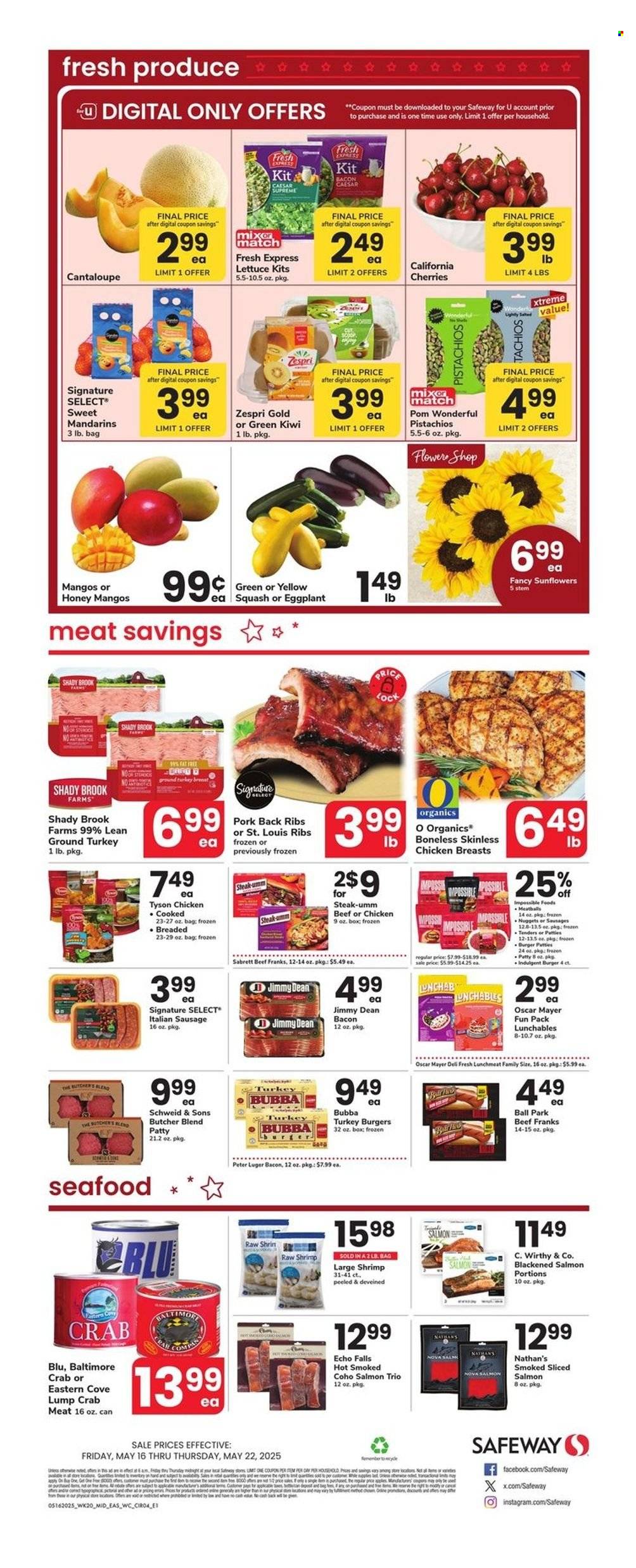 Safeway ad - 05/16/2025 - 05/22/2025. Page 6