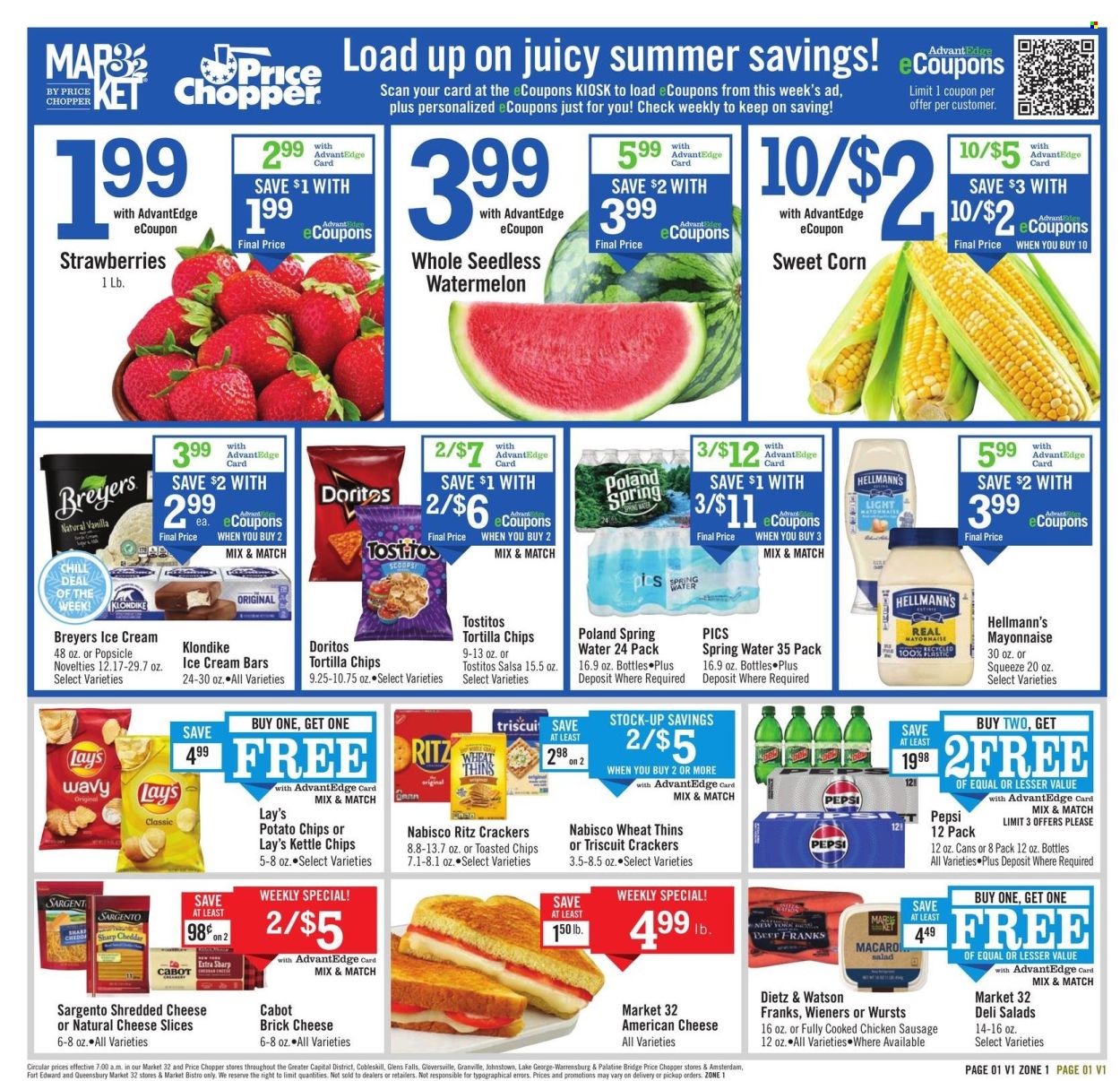 Price Chopper ad - 05/18/2025 - 05/24/2025. Page 1