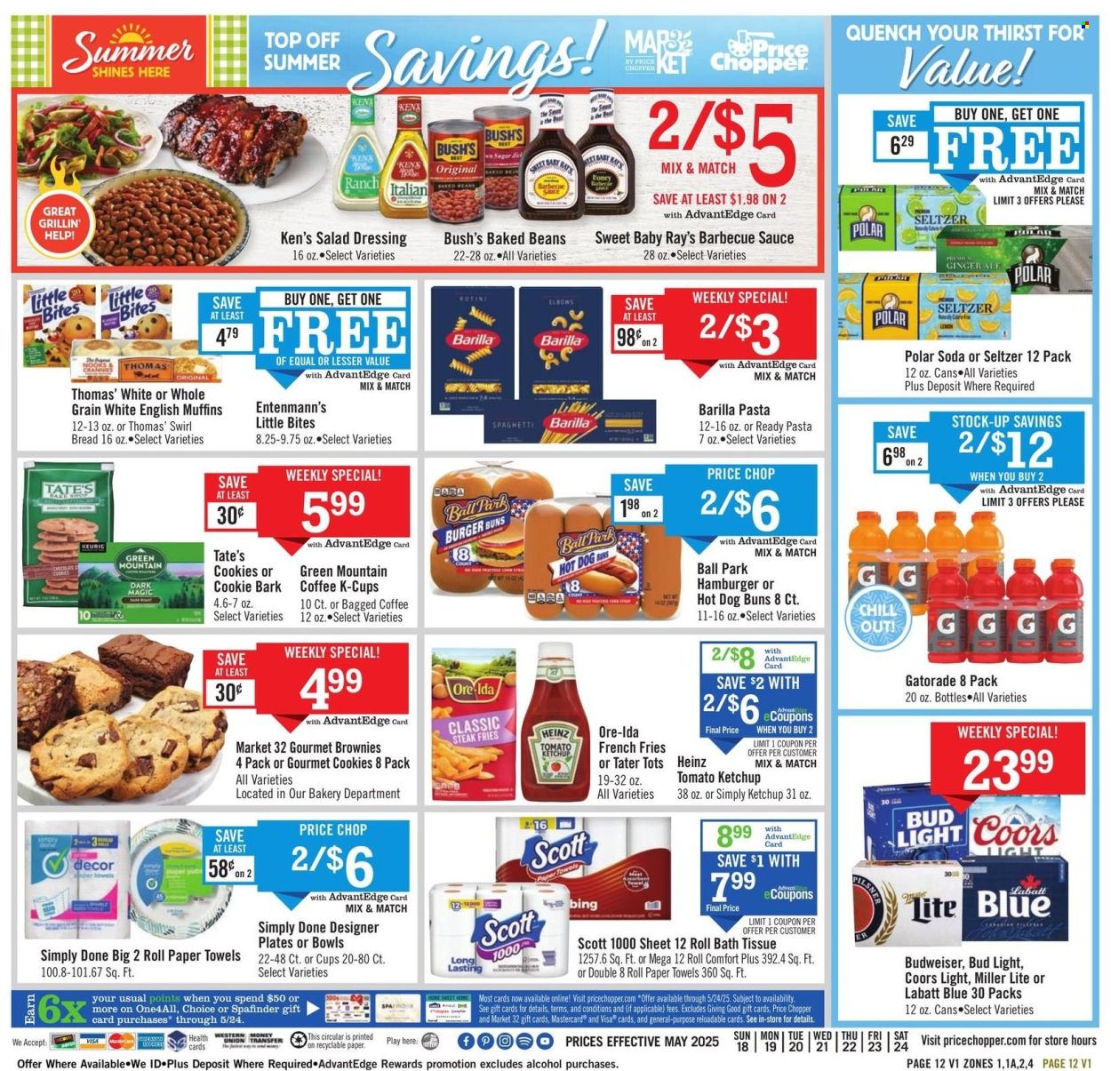 Price Chopper ad - 05/18/2025 - 05/24/2025. Page 12