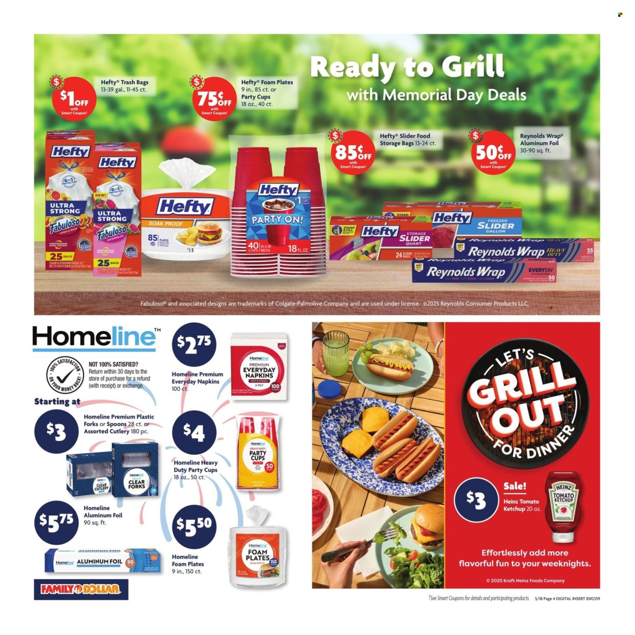 Family Dollar ad - 05/18/2025 - 05/26/2025. Page 3