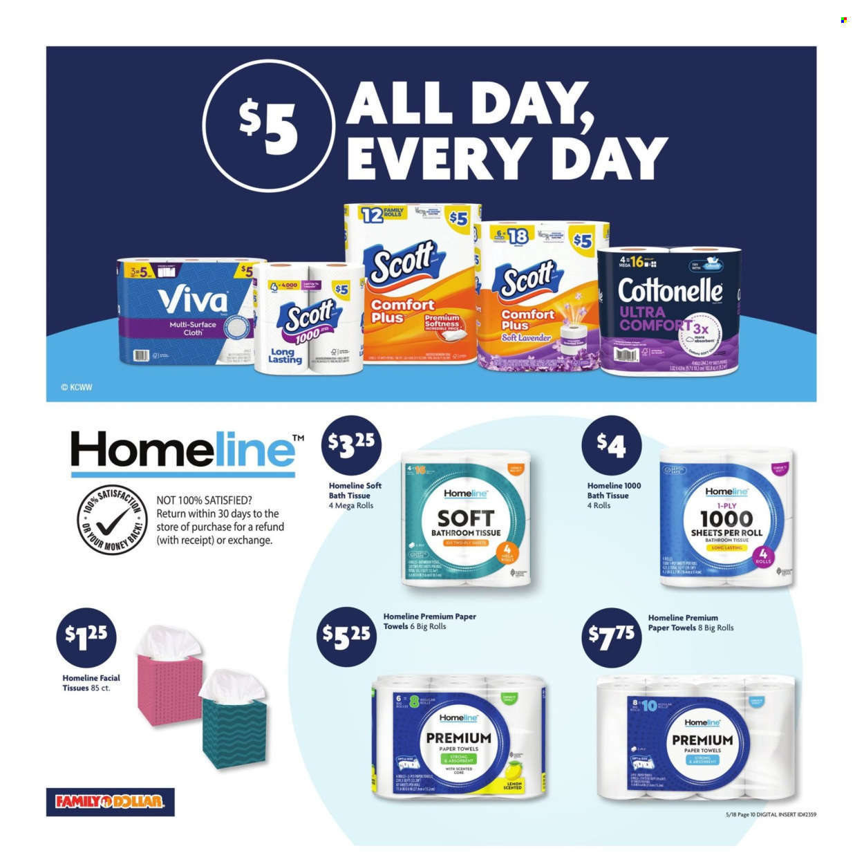 Family Dollar ad - 05/18/2025 - 05/26/2025. Page 10