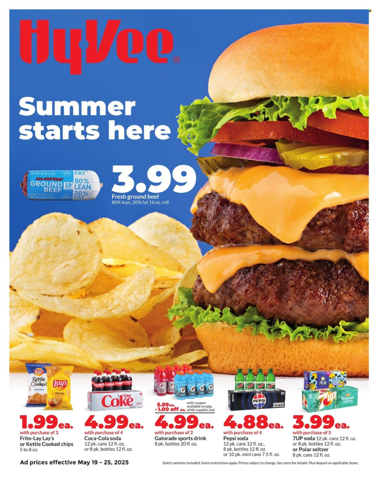 Hy-Vee ad - 05/19/2025 - 05/25/2025. Page 1