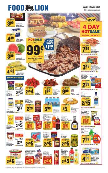 Food Lion Flyer - 05/21/2025 - 05/27/2025.