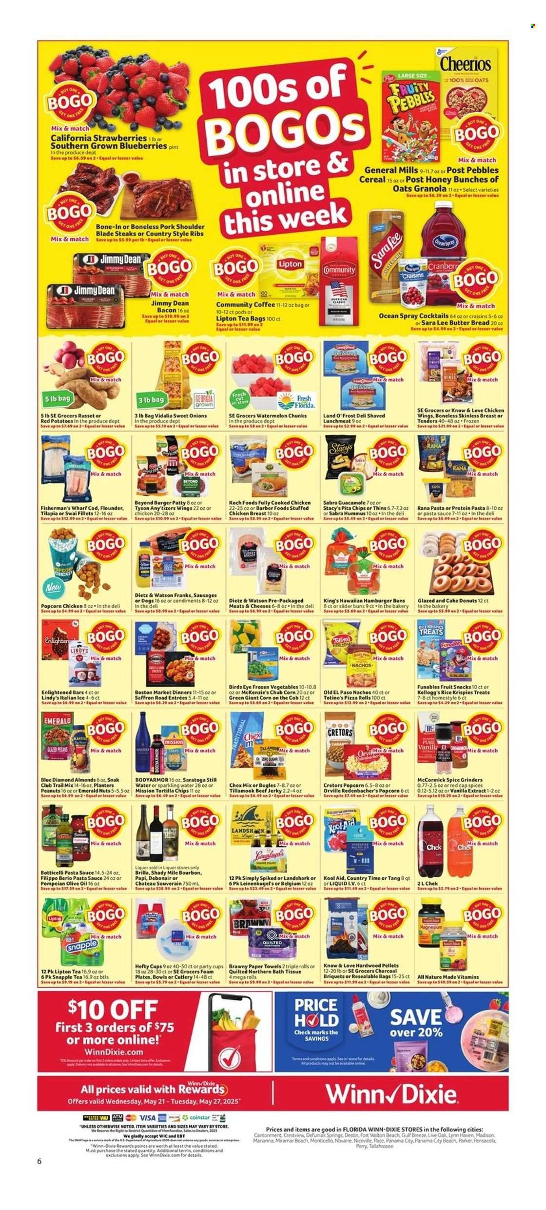 Winn Dixie ad - 05/21/2025 - 05/27/2025. Page 8