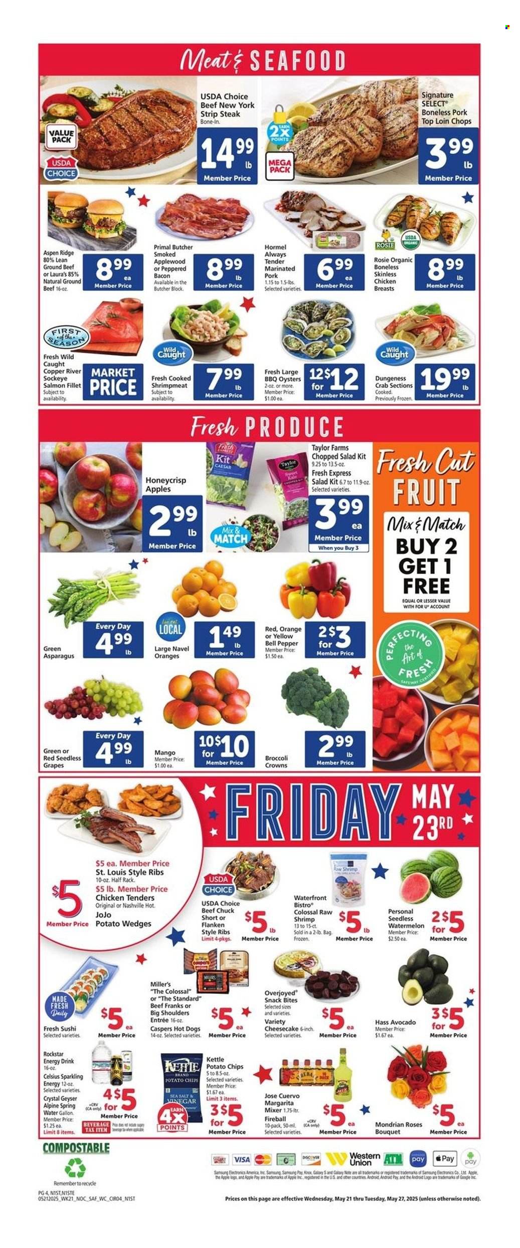 Safeway ad - 05/21/2025 - 05/27/2025. Page 6