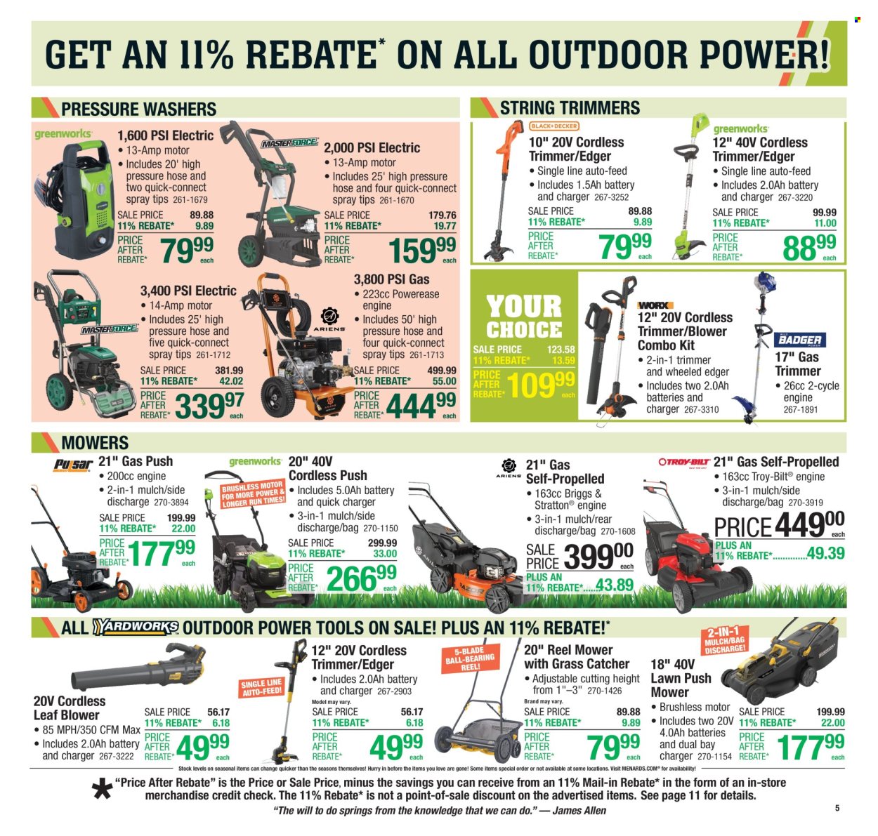 Menards ad - 05/22/2025 - 06/01/2025. Page 10
