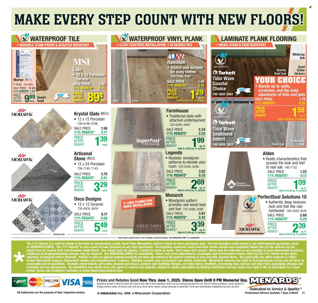 Menards ad - 05/22/2025 - 06/01/2025. Page 21