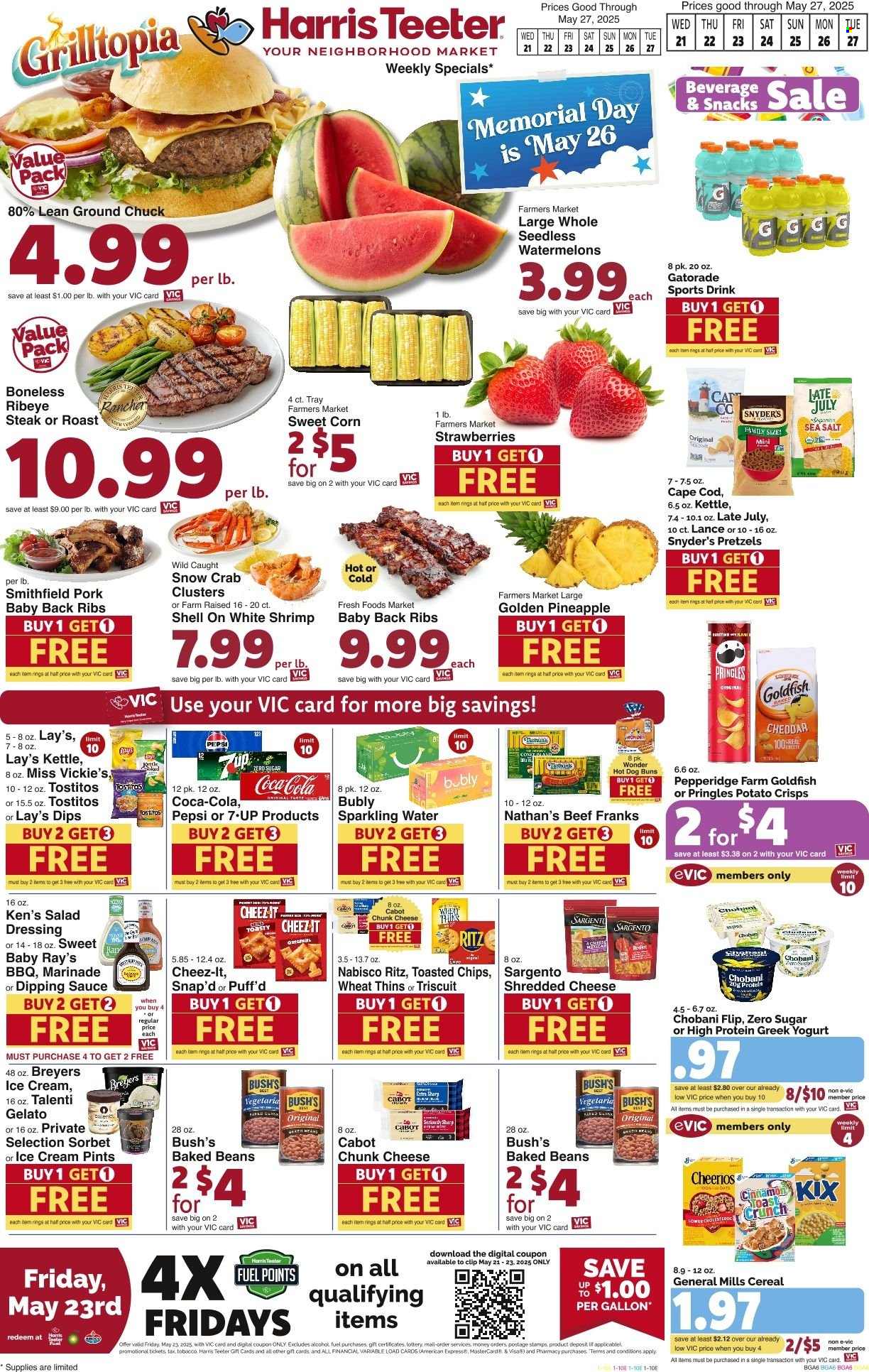 Harris Teeter ad - 05/21/2025 - 05/27/2025. Page 1
