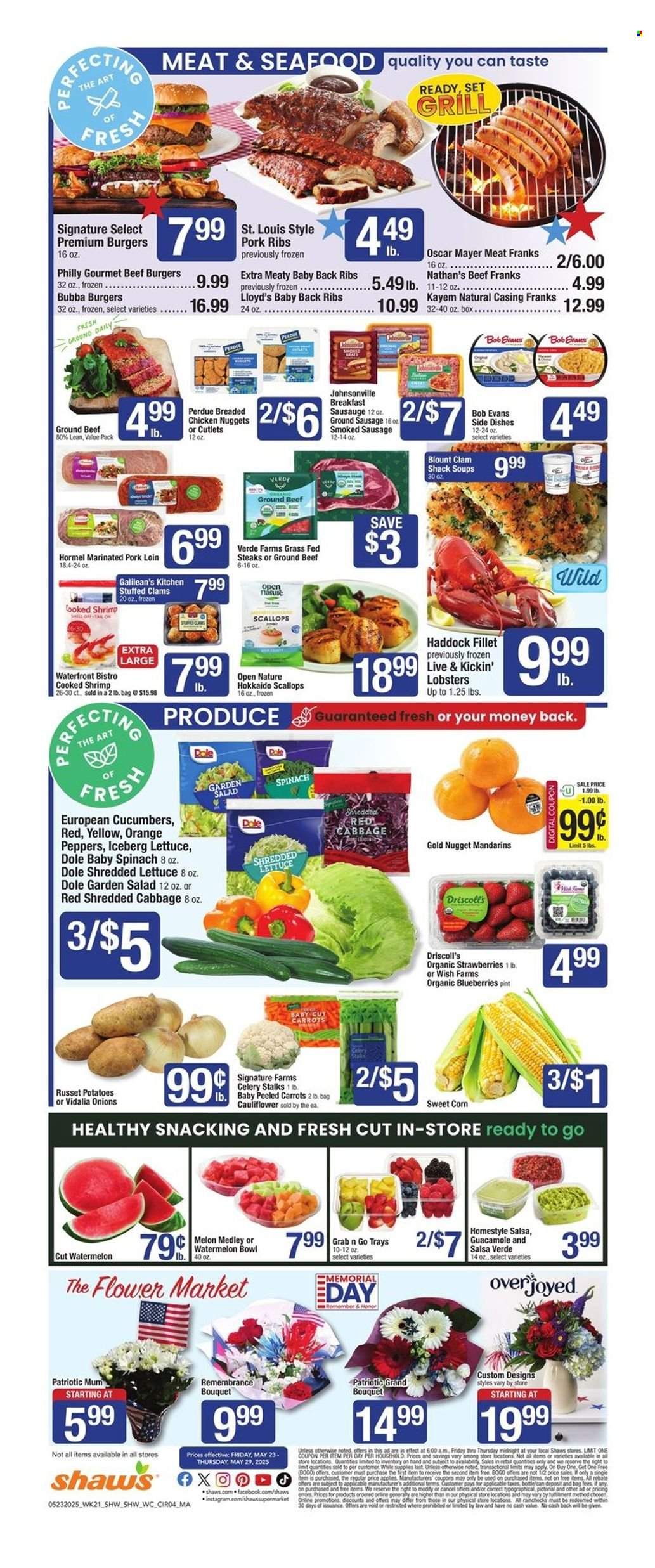 Shaw’s ad - 05/23/2025 - 05/29/2025. Page 4