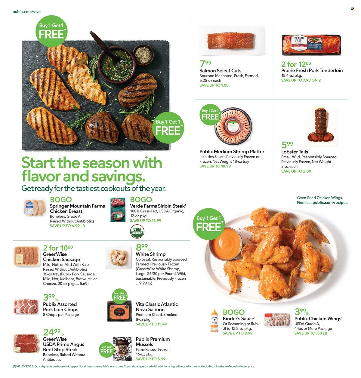 Publix ad - 05/22/2025 - 05/28/2025. Page 4