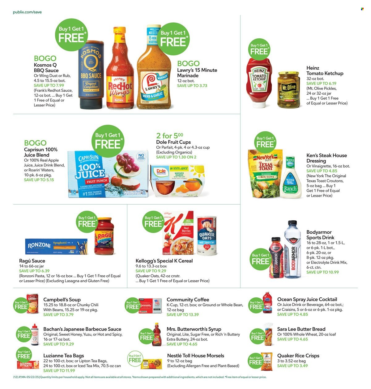 Publix ad - 05/22/2025 - 05/28/2025. Page 12