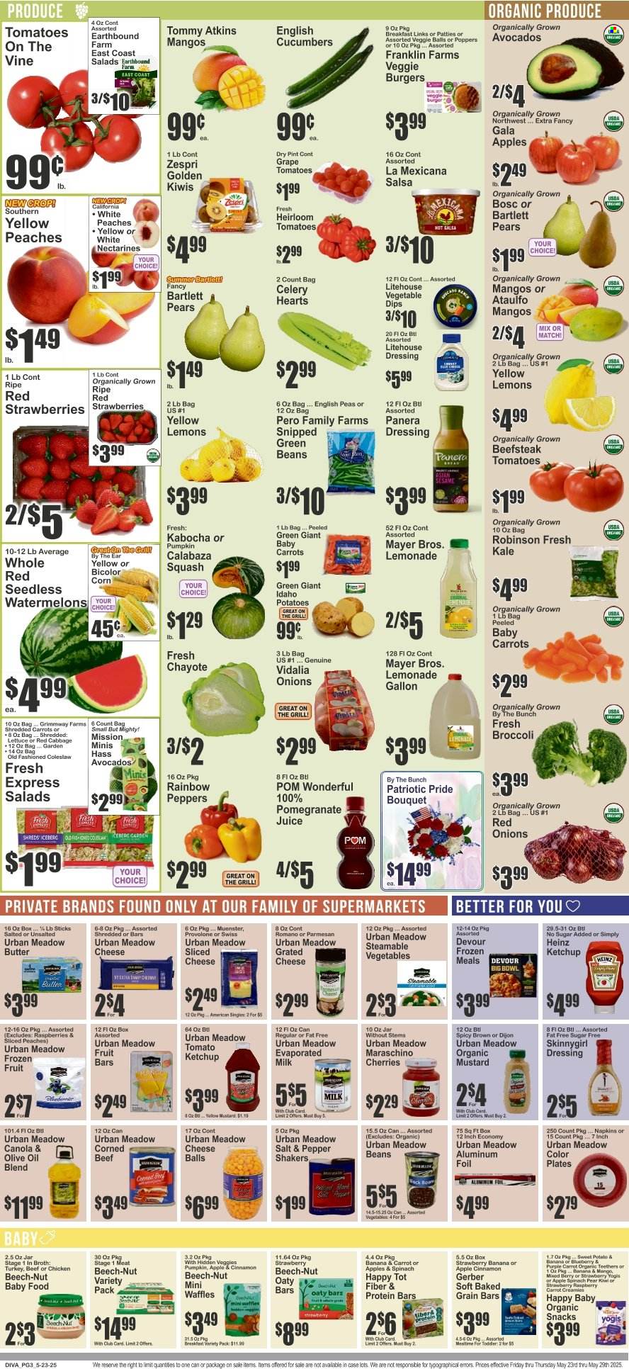 Key Food ad - 05/23/2025 - 05/29/2025. Page 3