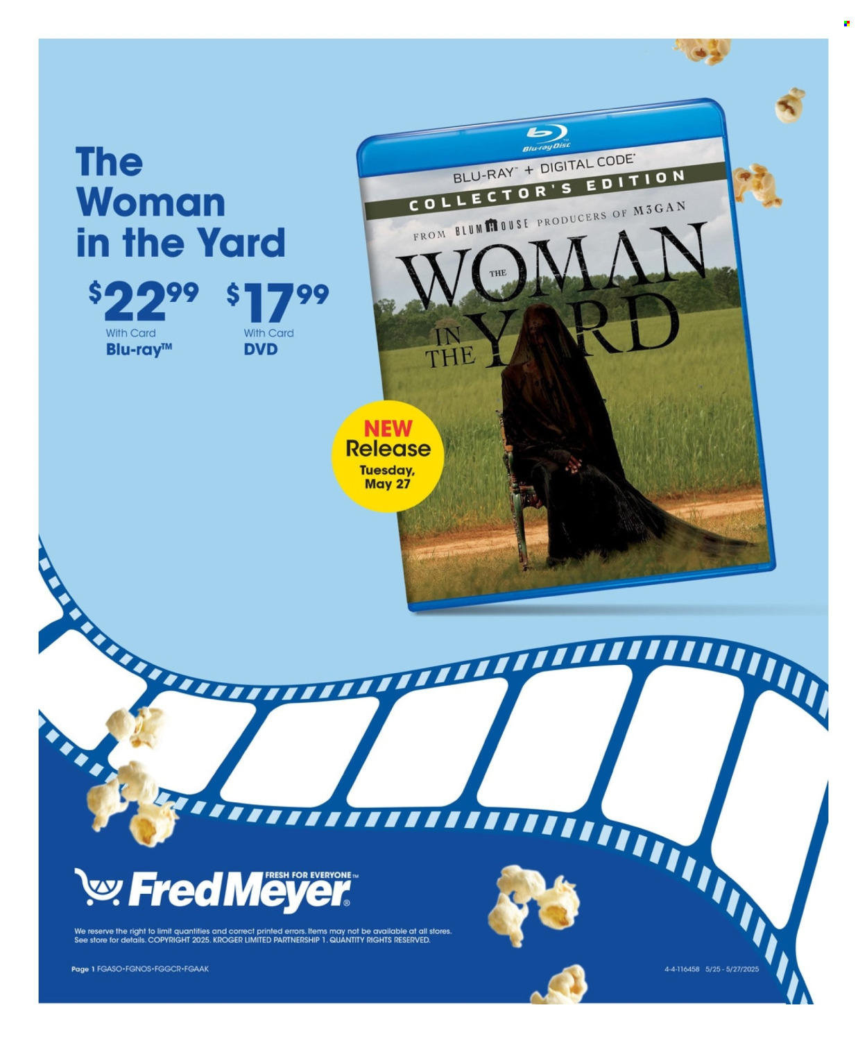 Fred Meyer ad - 05/25/2025 - 05/27/2025. Page 1