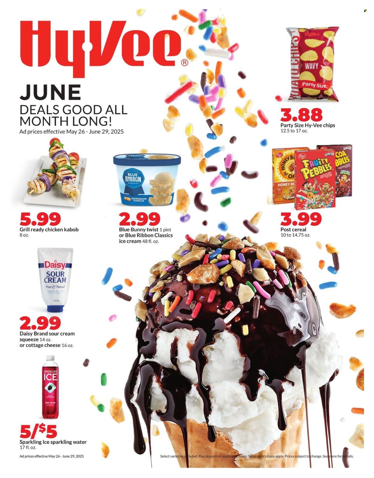 Hy-Vee ad - 05/26/2025 - 06/29/2025. Page 1