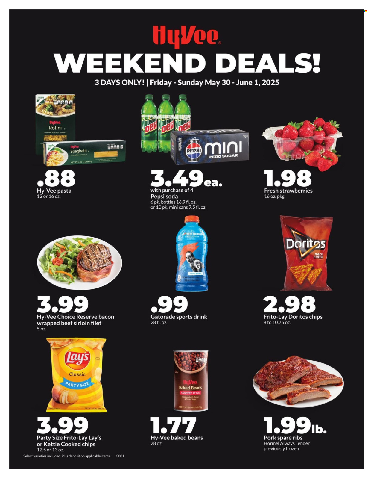 Hy-Vee ad - 05/30/2025 - 06/01/2025. Page 1