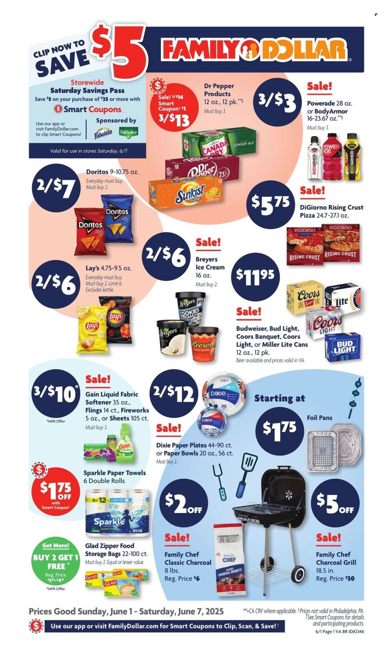 Family Dollar ad - 06/01/2025 - 06/07/2025. Page 1