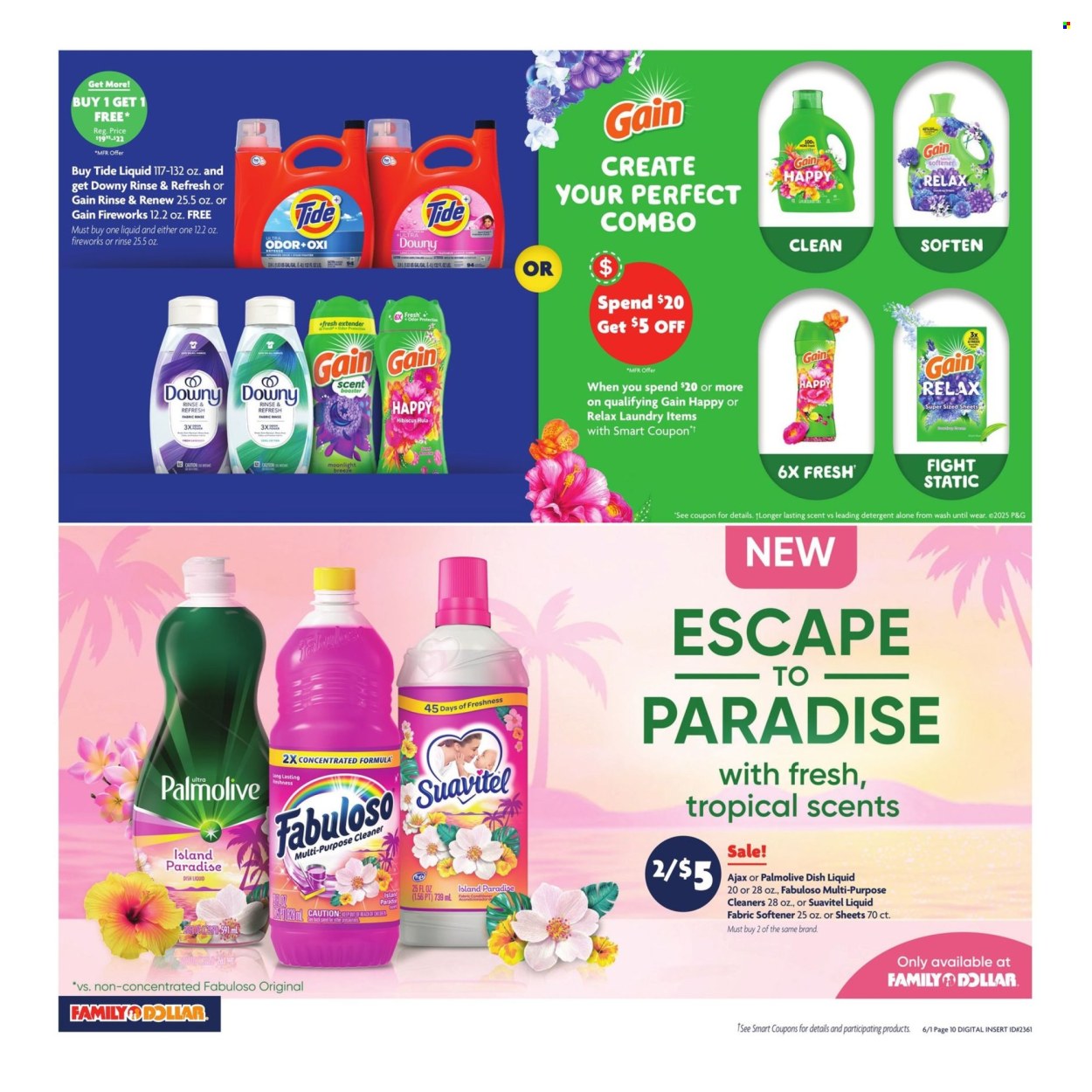 Family Dollar ad - 06/01/2025 - 06/07/2025. Page 10