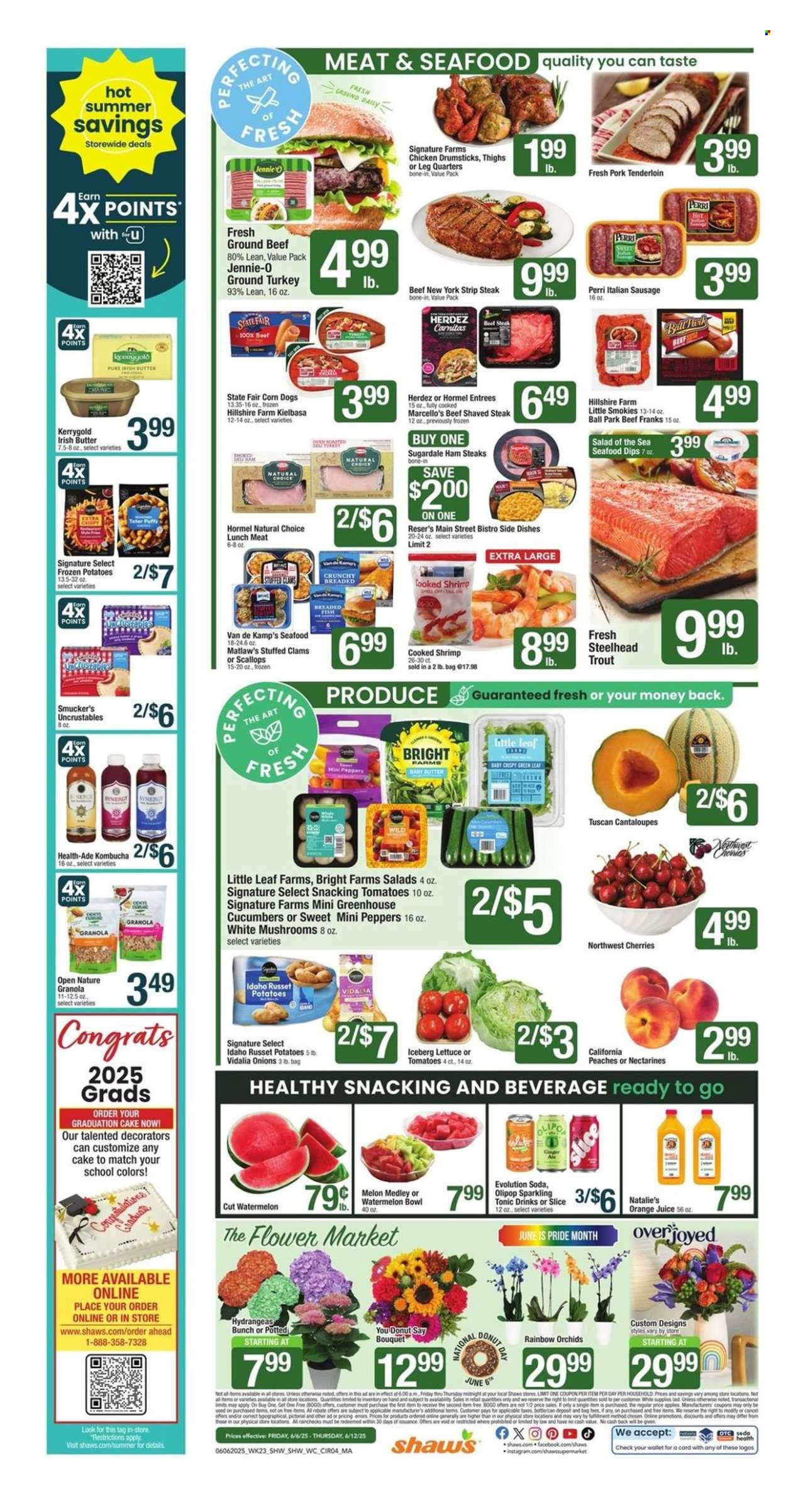 Shaw’s ad - 06/06/2025 - 06/12/2025. Page 4