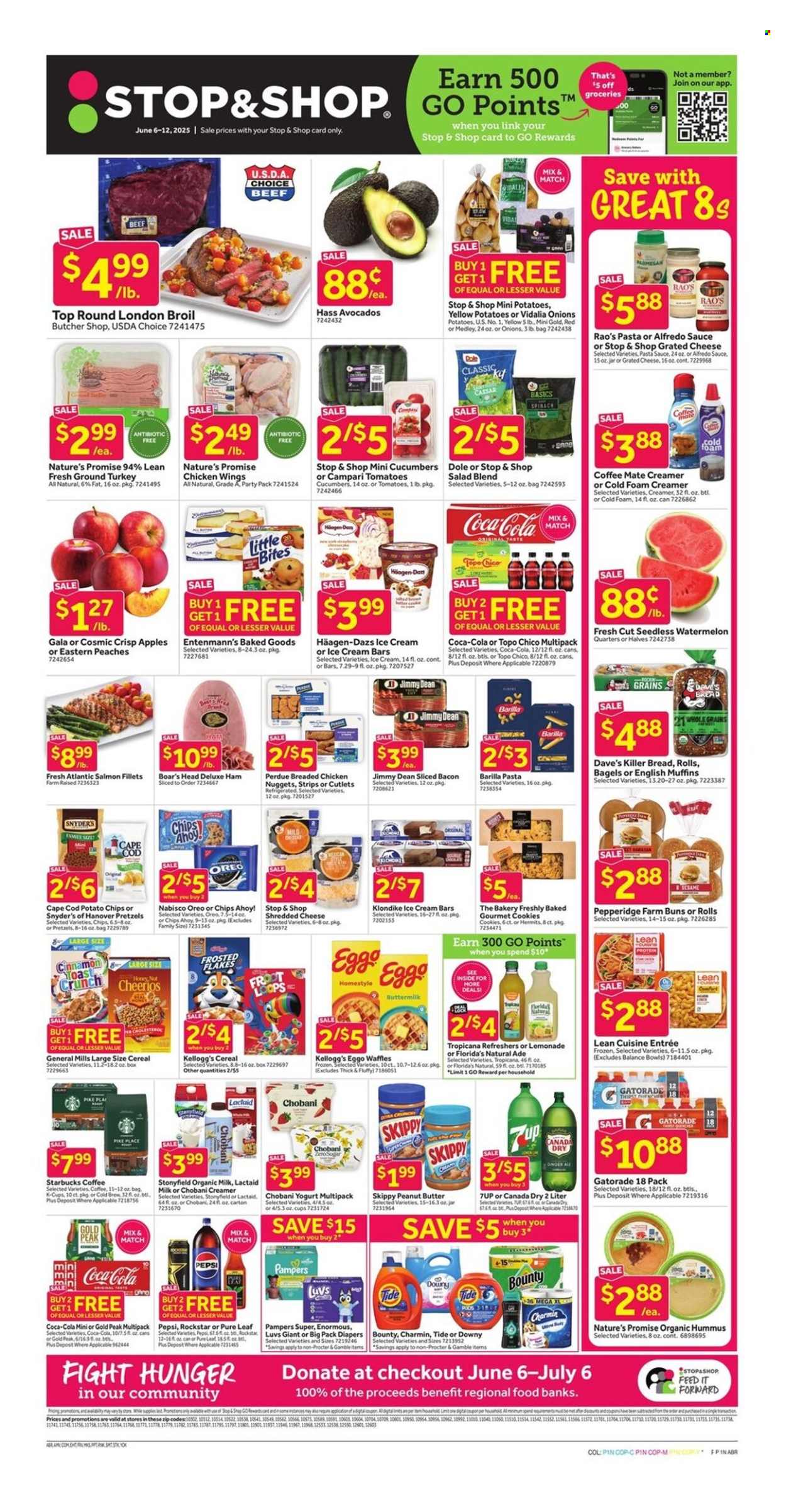 Stop & Shop ad - 06/06/2025 - 06/12/2025. Page 1