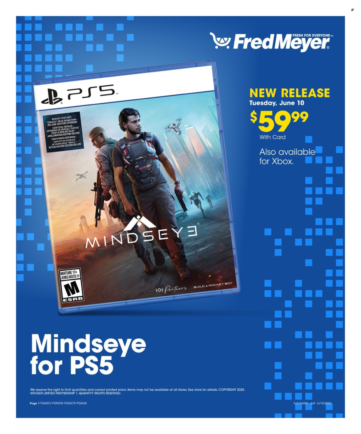 Fred Meyer ad - 06/08/2025 - 06/10/2025. Page 1