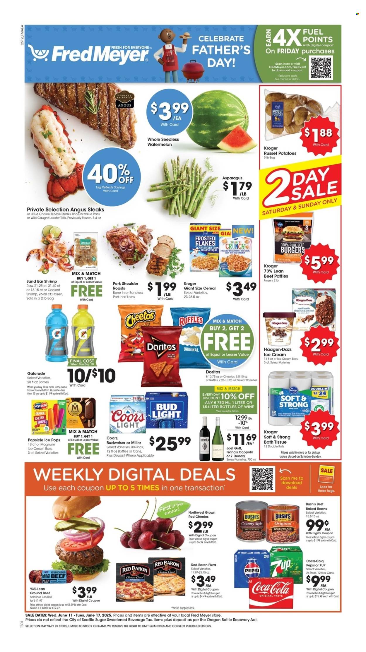 Fred Meyer ad - 06/11/2025 - 06/17/2025. Page 1