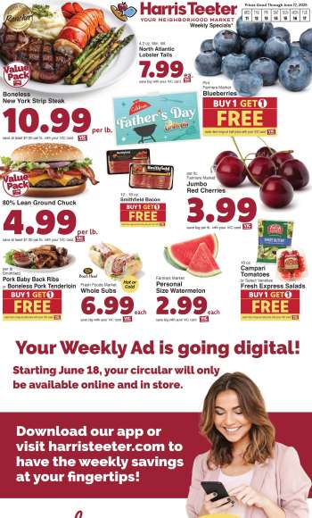 Harris Teeter Flyer - 06/11/2025 - 06/17/2025.