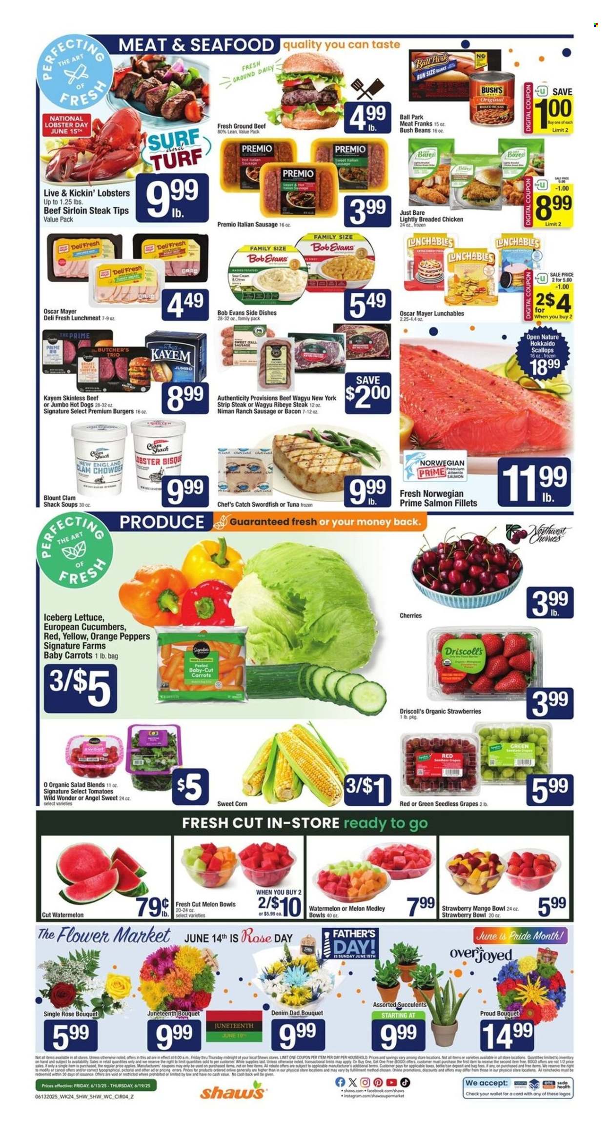 Shaw’s ad - 06/13/2025 - 06/19/2025. Page 4