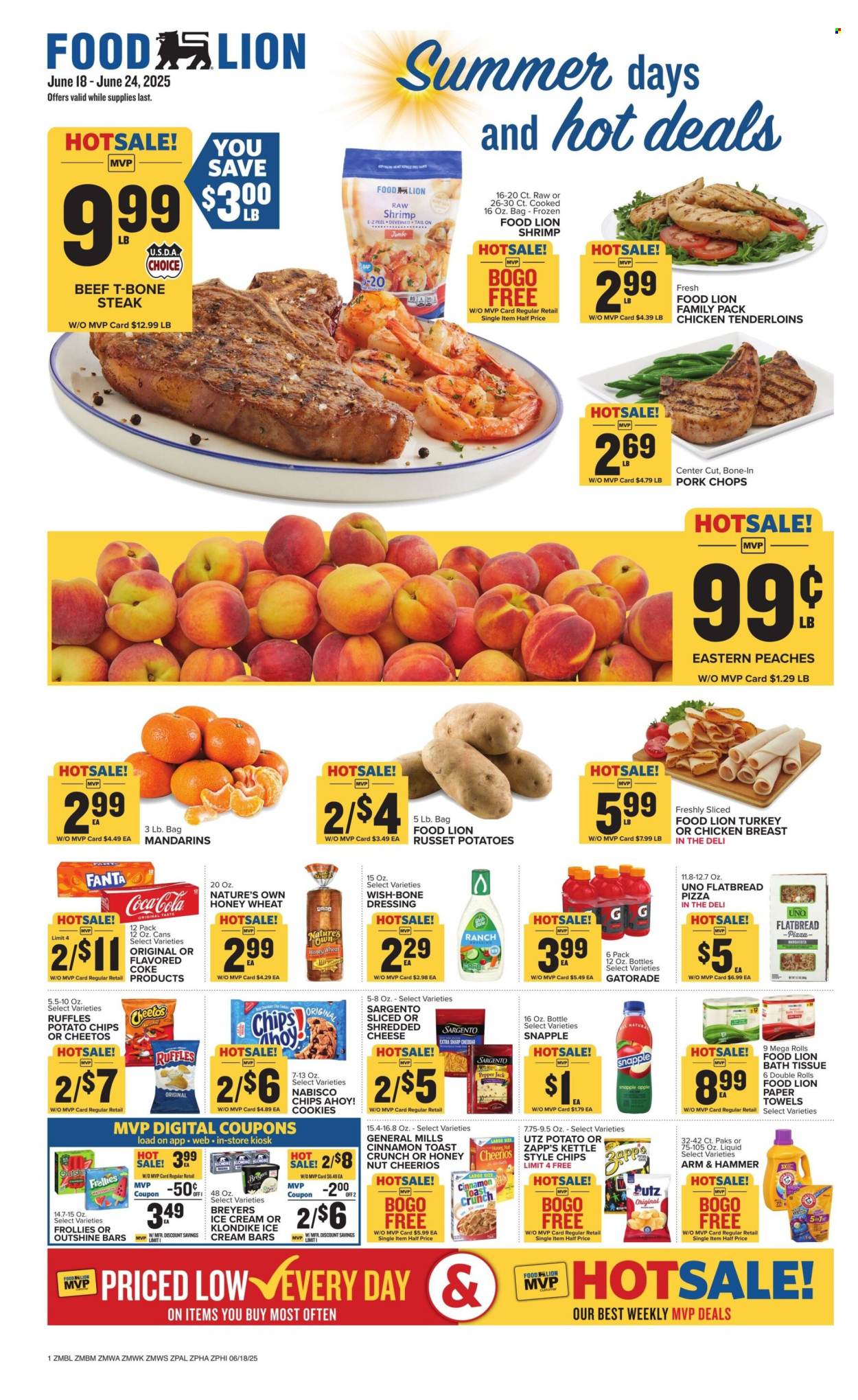 Food Lion ad - 06/18/2025 - 06/24/2025. Page 1