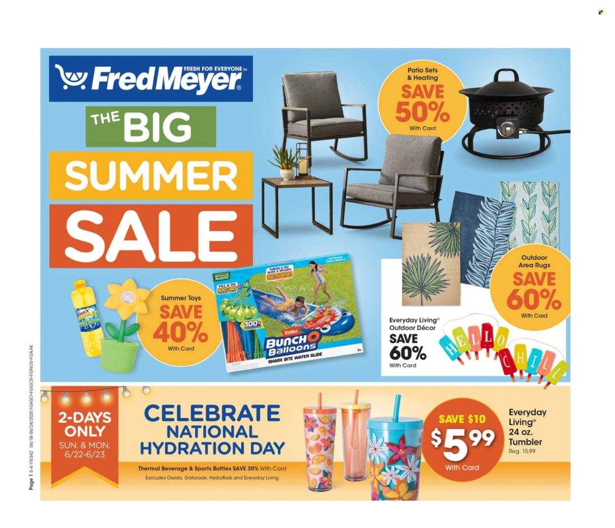 Fred Meyer ad - 06/18/2025 - 06/24/2025. Page 1