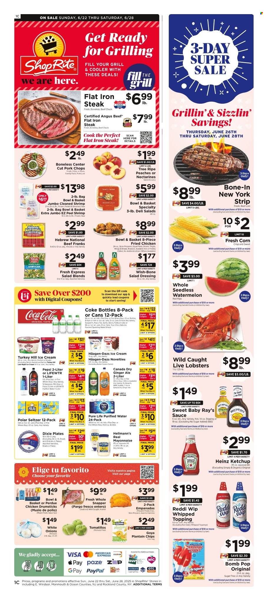 ShopRite ad - 06/22/2025 - 06/28/2025. Page 1
