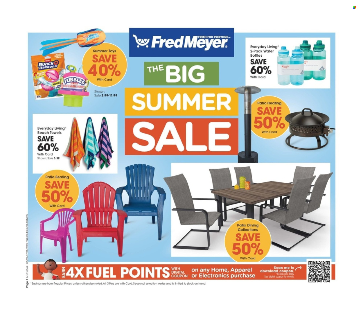 Fred Meyer ad - 06/25/2025 - 07/01/2025. Page 1