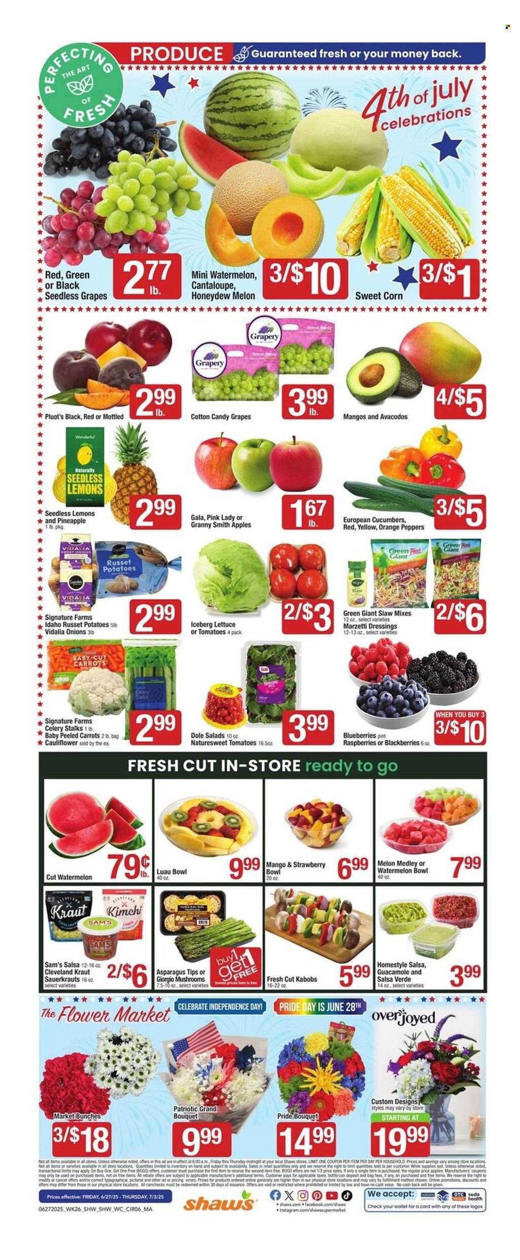Shaw’s ad - 06/27/2025 - 07/03/2025. Page 6