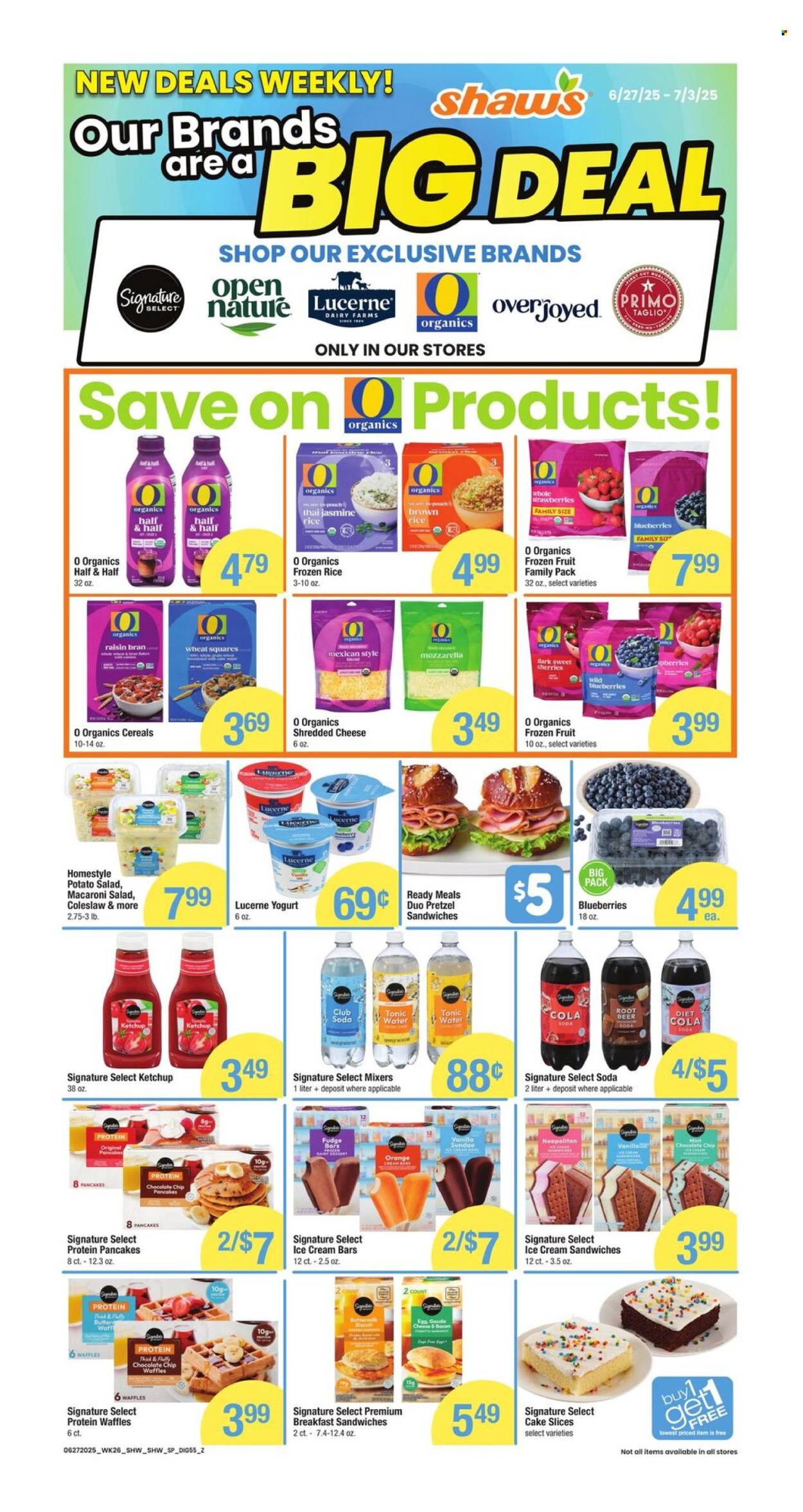 Shaw’s ad - 06/27/2025 - 07/03/2025. Page 1