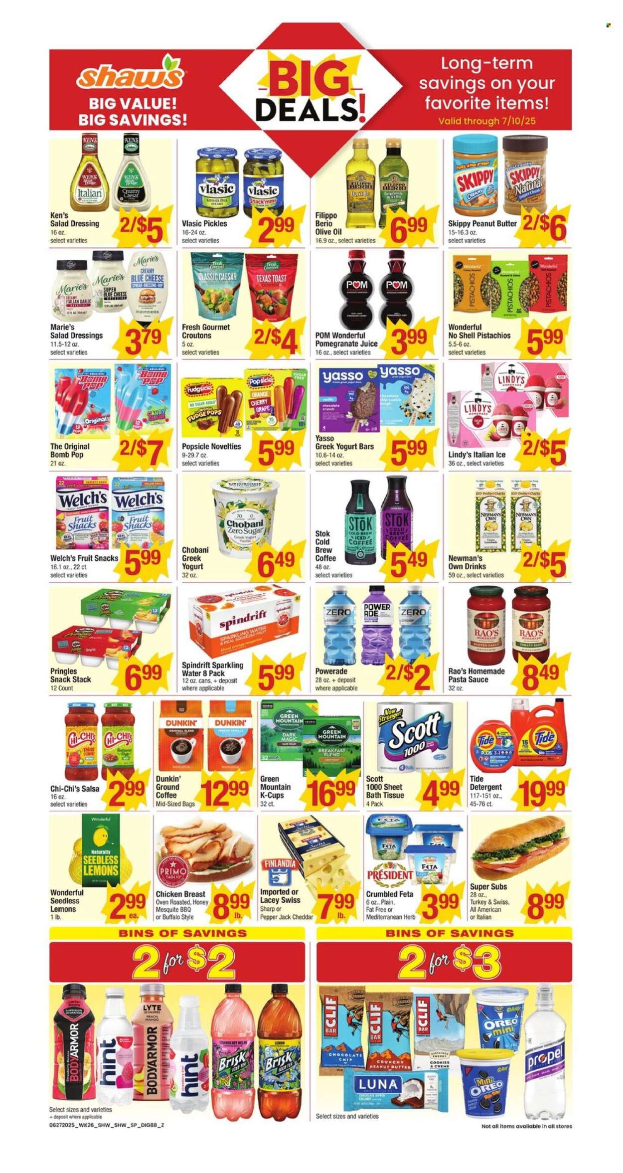 Shaw’s ad - 06/27/2025 - 07/03/2025. Page 2