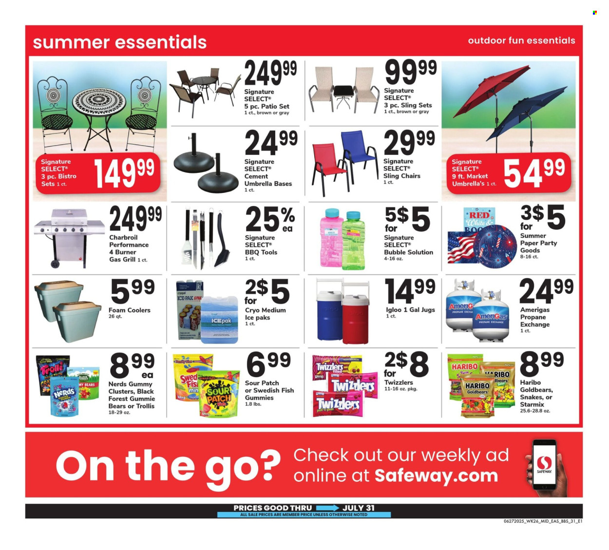 Safeway ad - 06/27/2025 - 07/31/2025. Page 31