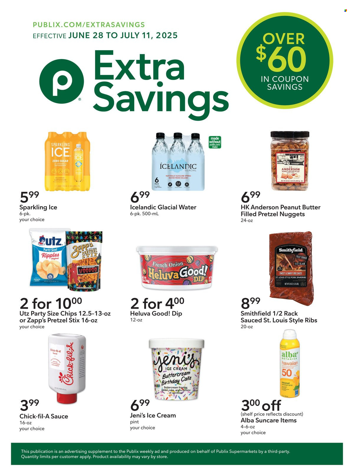 Publix ad - 06/28/2025 - 07/11/2025. Page 1