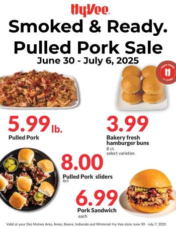 Hy-Vee Flyer - 06/30/2025 - 07/06/2025.