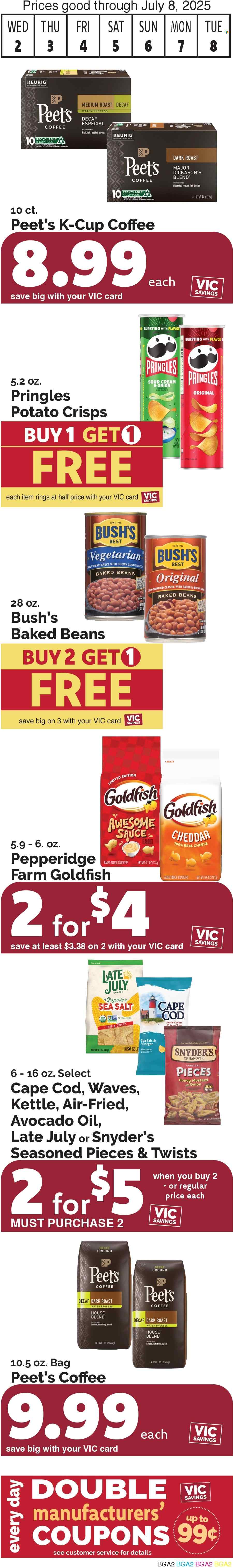 Harris Teeter ad - 07/02/2025 - 07/08/2025. Page 2