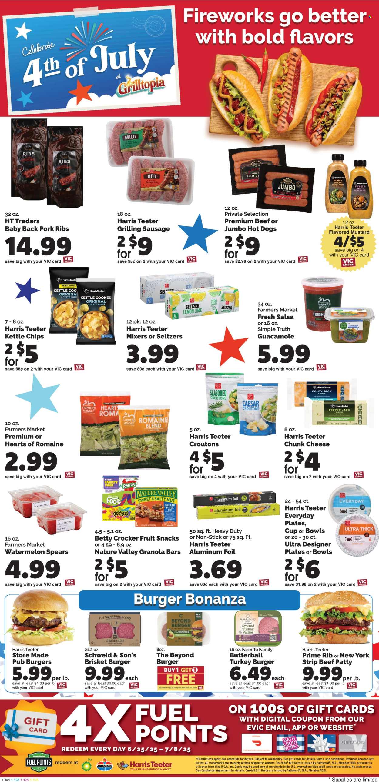 Harris Teeter ad - 07/02/2025 - 07/08/2025. Page 7