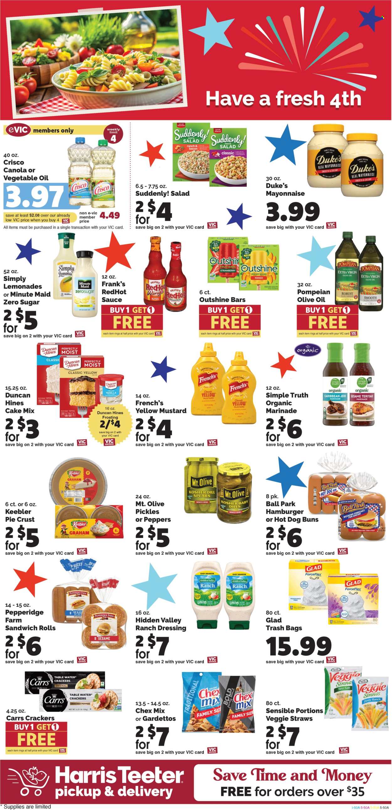 Harris Teeter ad - 07/02/2025 - 07/08/2025. Page 12