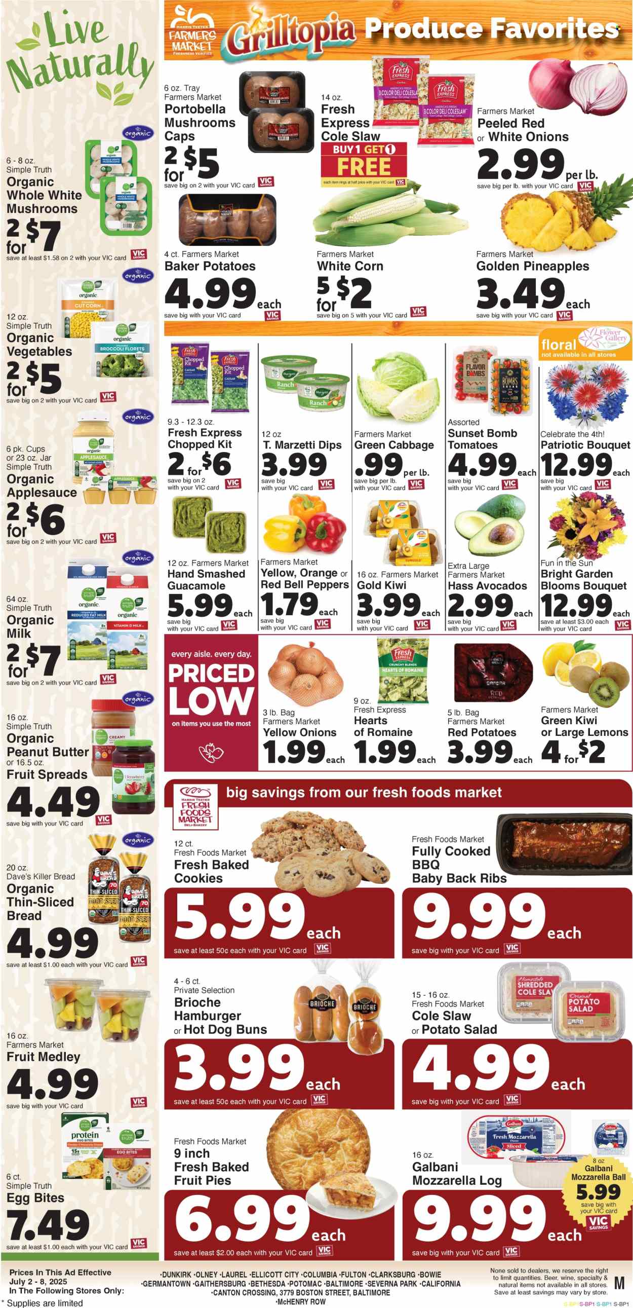Harris Teeter ad - 07/02/2025 - 07/08/2025. Page 13