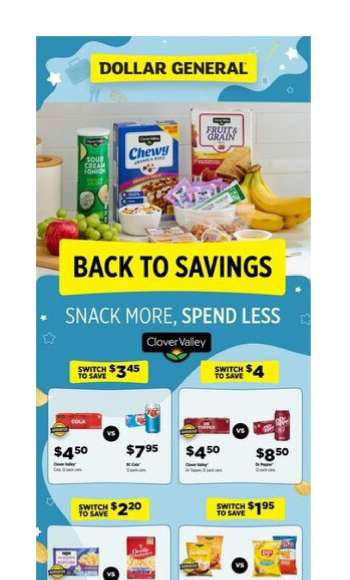 Dollar General Flyer - 06/30/2025 - 08/31/2025.