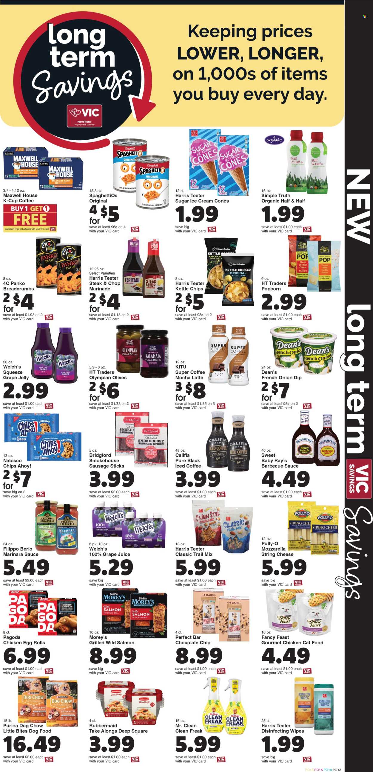 Harris Teeter ad - 07/09/2025 - 07/15/2025. Page 8