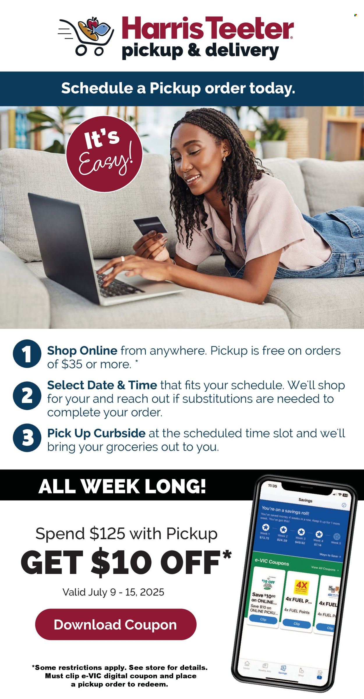 Harris Teeter ad - 07/09/2025 - 07/15/2025. Page 11